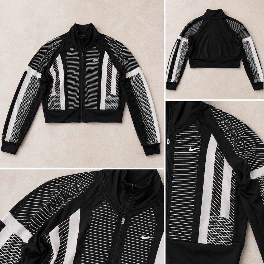 Nike pro black & white US – medium